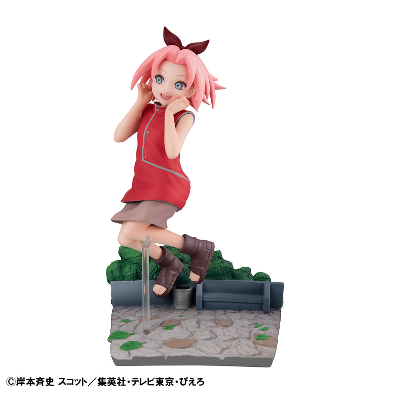 NARUTO MEGAHOUSE G.E.M. series Sakura Haruno GO!【with gift】