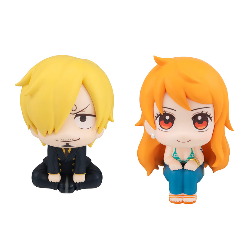 ONE PIECE MEGAHOUSE Lookup Sanji＆Nami set 【with Cloche & Orange】