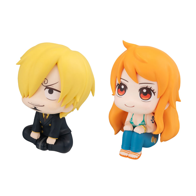 ONE PIECE MEGAHOUSE Lookup Sanji＆Nami set 【with Cloche & Orange】