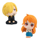 ONE PIECE MEGAHOUSE Lookup Sanji＆Nami set 【with Cloche & Orange】