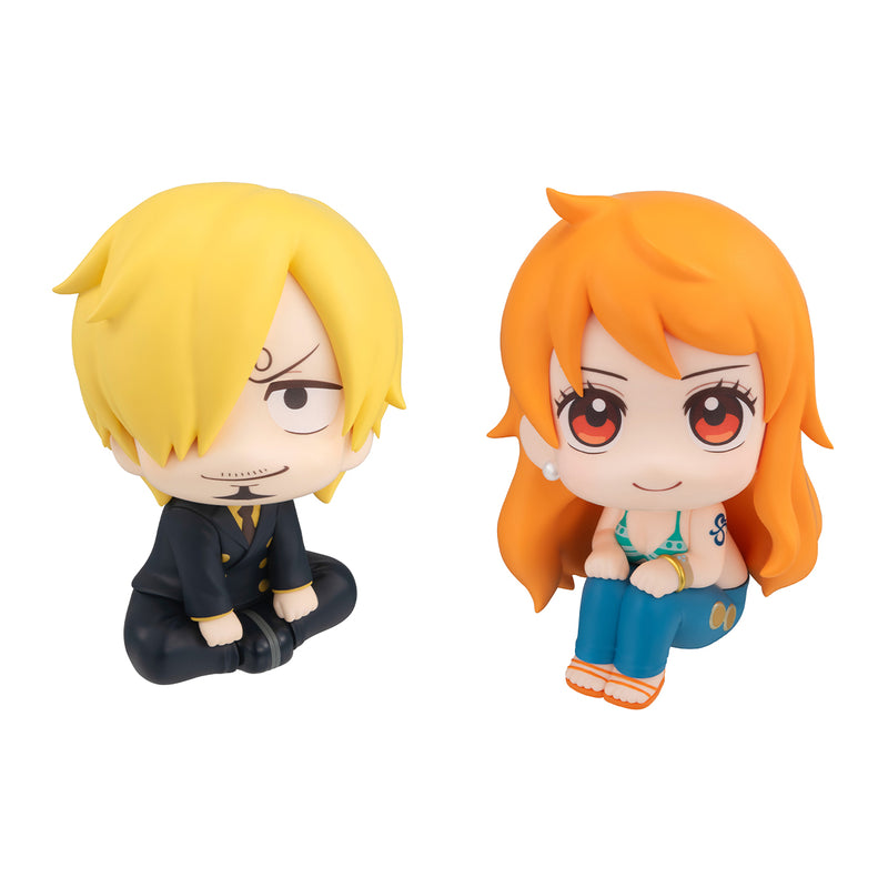 ONE PIECE MEGAHOUSE Lookup Sanji＆Nami set 【with Cloche & Orange】