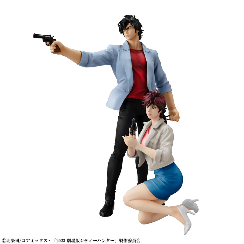 City Hunter The Movie Angel Dust MEGAHOUSE G.E.M Series  Ryo Saeba ＆ Kaori Makimura