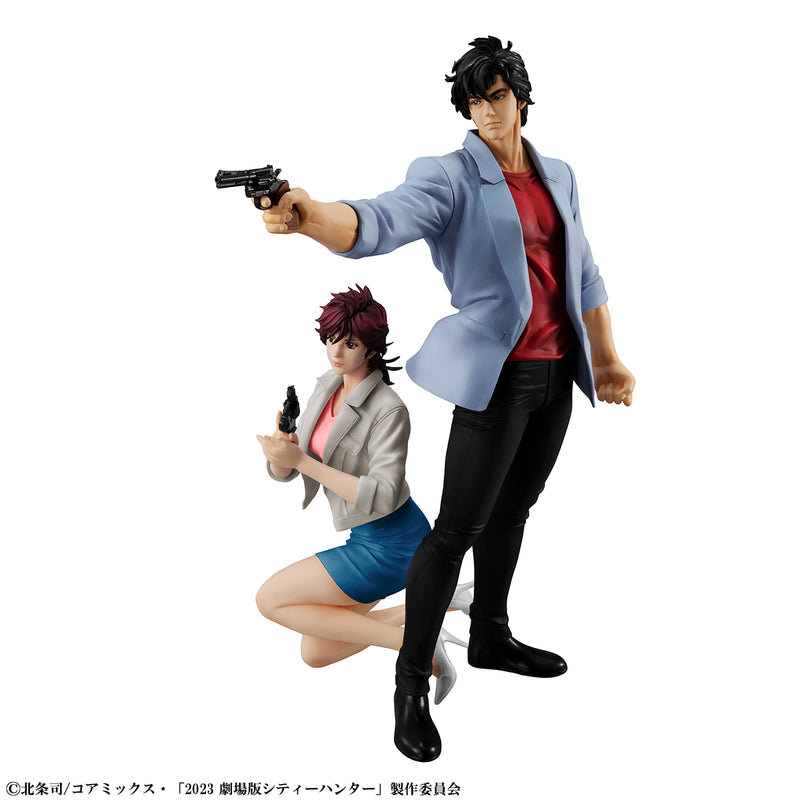 City Hunter The Movie Angel Dust MEGAHOUSE G.E.M Series  Ryo Saeba ＆ Kaori Makimura