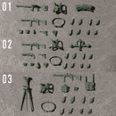 Gundam Mobile Suit MEGAHOUSE G.M.G PROFESSIONAL Principality of Zeon General Soldier01～03 Set【Packaging with special box】