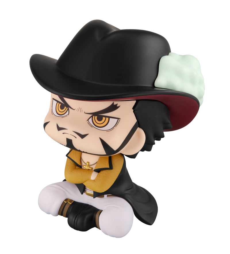 ONE PIECE　MEGAHOUSE Lookup Dracule Mihawk＆Crocodile set【with gift】