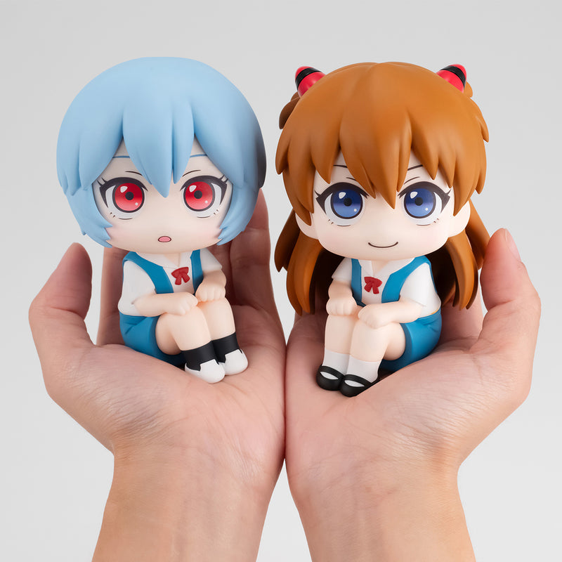 Evangelion： 3.0+1.0 Thrice Upon a Time MEGAHOUSE Lookup Rei Ayanami ＆Shikinami Asuka Langley Set 【with gift】