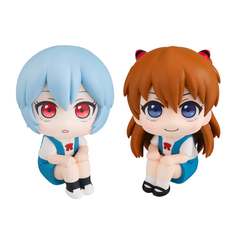 Evangelion： 3.0+1.0 Thrice Upon a Time MEGAHOUSE Lookup Rei Ayanami ＆Shikinami Asuka Langley Set 【with gift】