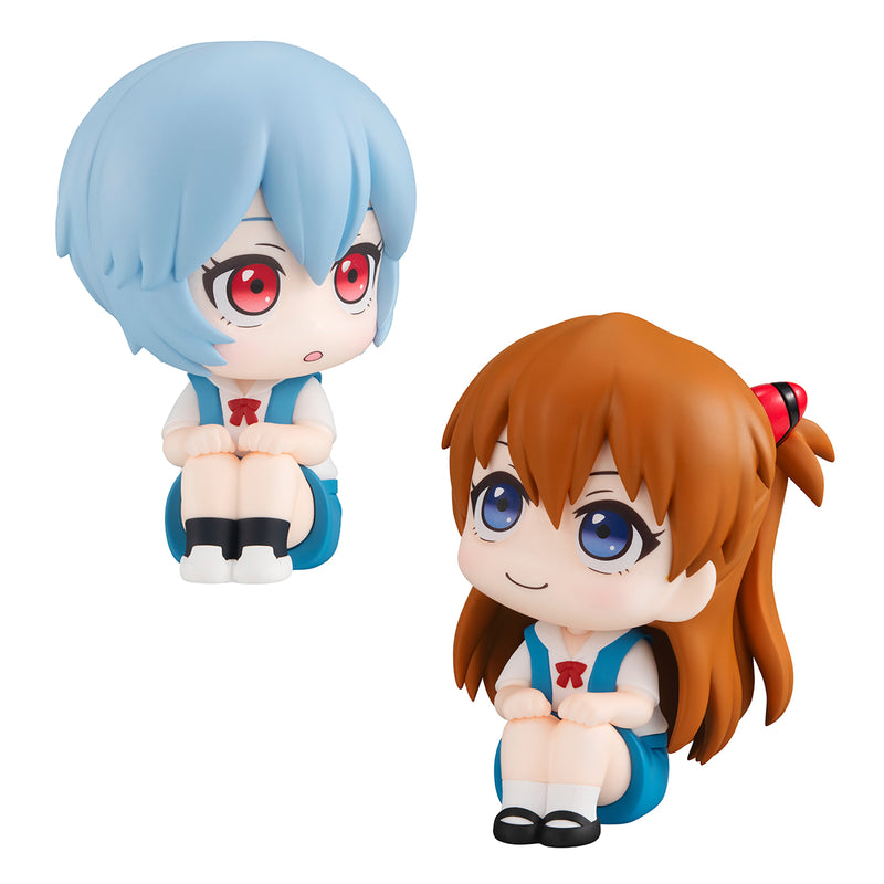 Evangelion： 3.0+1.0 Thrice Upon a Time MEGAHOUSE Lookup Rei Ayanami ＆Shikinami Asuka Langley Set 【with gift】