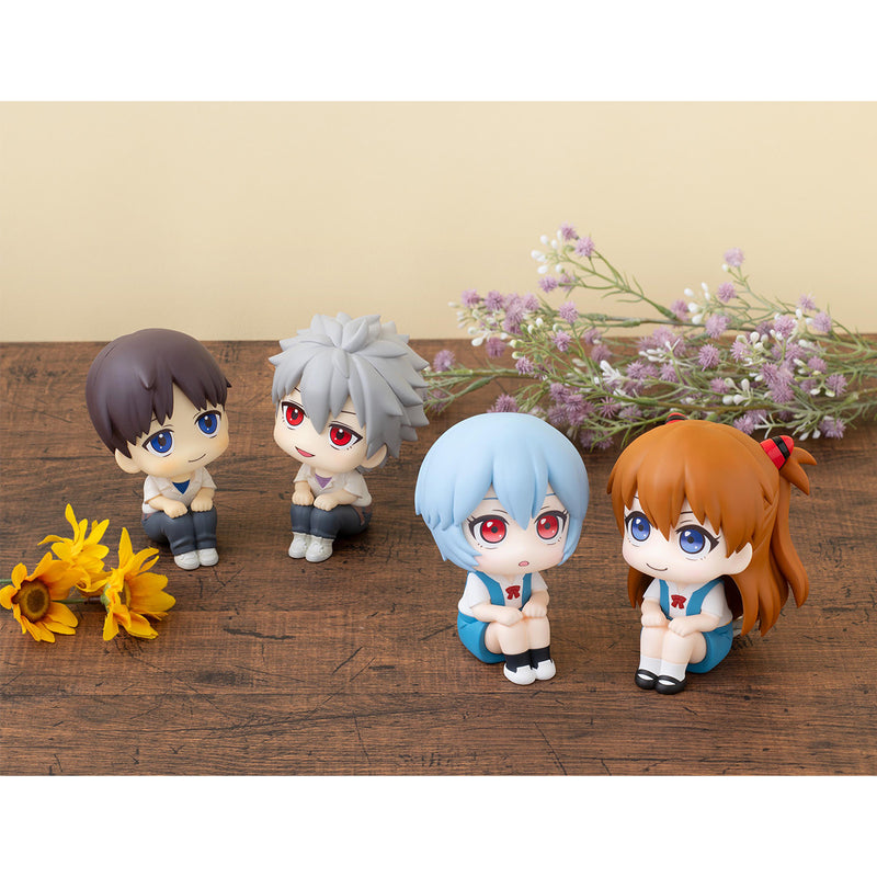 Evangelion： 3.0+1.0 Thrice Upon a Time MEGAHOUSE Lookup Rei Ayanami ＆Shikinami Asuka Langley Set 【with gift】