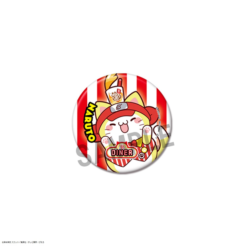 NARUTO MEGAHOUSE MEGA CAT PROJECT Nyaruto！Metal Badge Collection