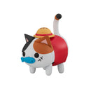ONE PIECE MEGAHOUSE MEGA CAT PROJECT Tokotoko NyanPieceNyan！ Monkey D. Luffy