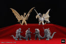 Godzilla Kaiju part1 eighteen Gekizou Series Successive Generations (Set of 6 Characters)