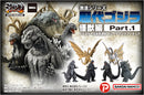 Godzilla Kaiju part1 eighteen Gekizou Series Successive Generations (Set of 6 Characters)