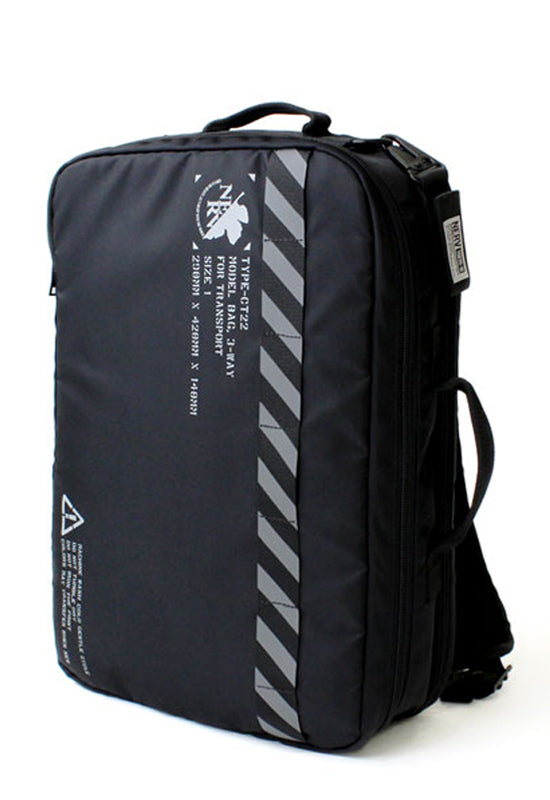 Evangelion Cospa NERV 3 Way Bag Black