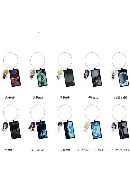 Bleach: Thousand-Year Blood War Contents Seed Wire Key Chain (1-10 Selection)