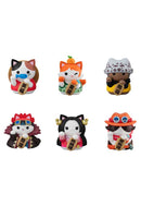 ONE PIECE MEGAHOUSE MEGA CAT PROJECT Nyan Piece Nyan！ !  Beckoning cat LUCKY CAT PIRATES