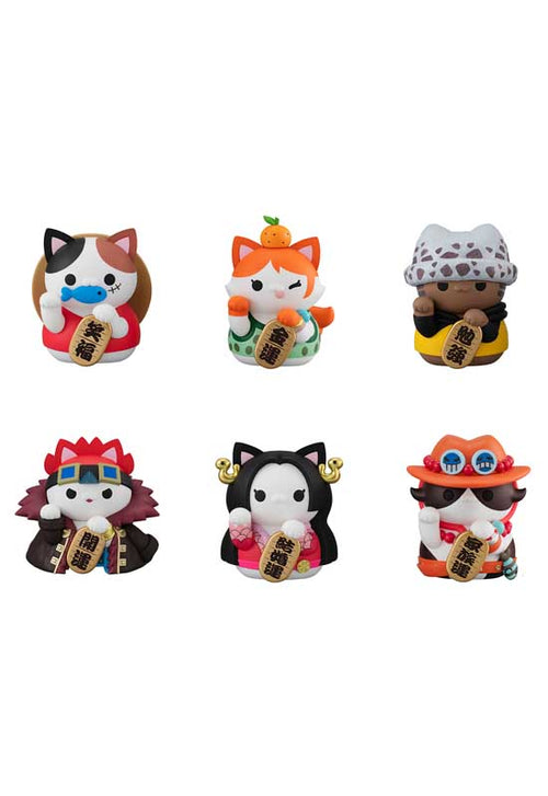 ONE PIECE MEGAHOUSE MEGA CAT PROJECT Nyan Piece Nyan！ ! Beckoning cat