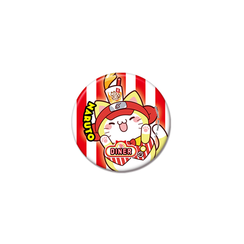 NARUTO MEGAHOUSE MEGA CAT PROJECT Nyaruto! Metal Badge Collection【Repeat】