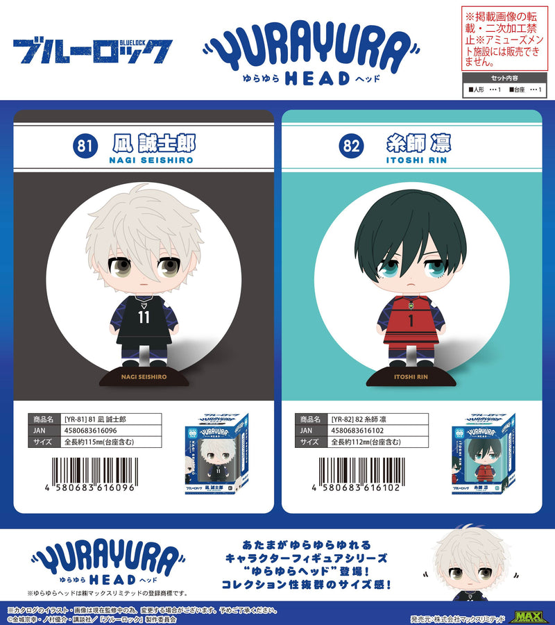 Blue Lock Max Limited YR-82 Yurayura Head Itoshi Rin