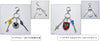 Kingdom Hearts Square Enix Metal Key Chain Dream Sword / Dream Rod / Dream Shield