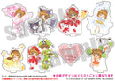 Cardcaptor Sakura x Sanrio Characters UpFields Acrylic Stand Key Chain Flower Ver. Sakura x Syaoran x Kero Kero Keroppi