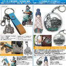Yurucamp Cospa Shima Rin & Lake Motosu Metal Key Chain