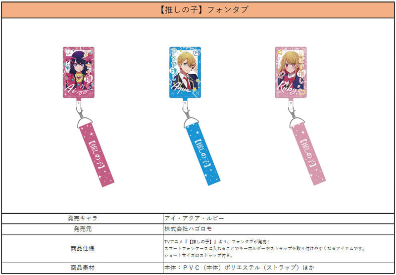Oshi no Ko Chugai Mining Phone Tab Ruby