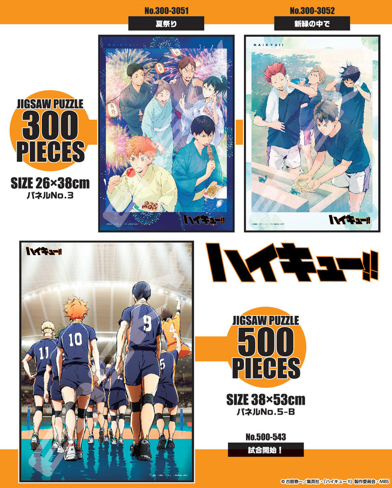 Haikyu!! Ensky Jigsaw Puzzle 500 Piece 500-543 Start Game!