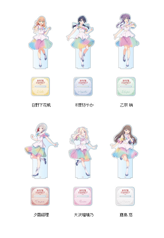 Love Live! Hasu no Sora Jogakuin School Idol Club Contents Seed Deka Acrylic Stand