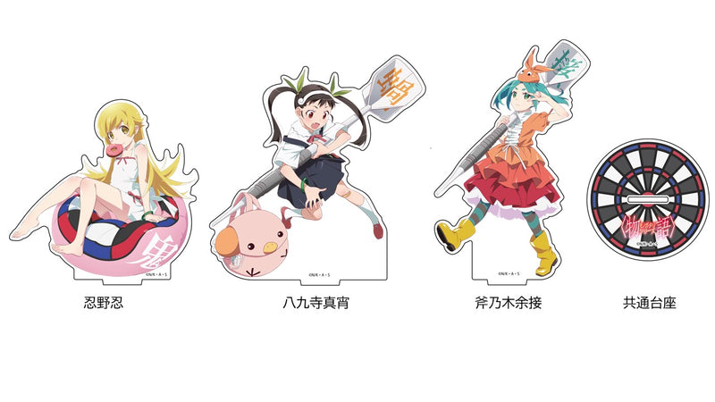 Monogatari TSUKINAGI Series x Darts Acrylic Stand