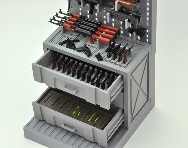 LittleArmory TomyTec  <LD006> Gun Rack B (re-run)