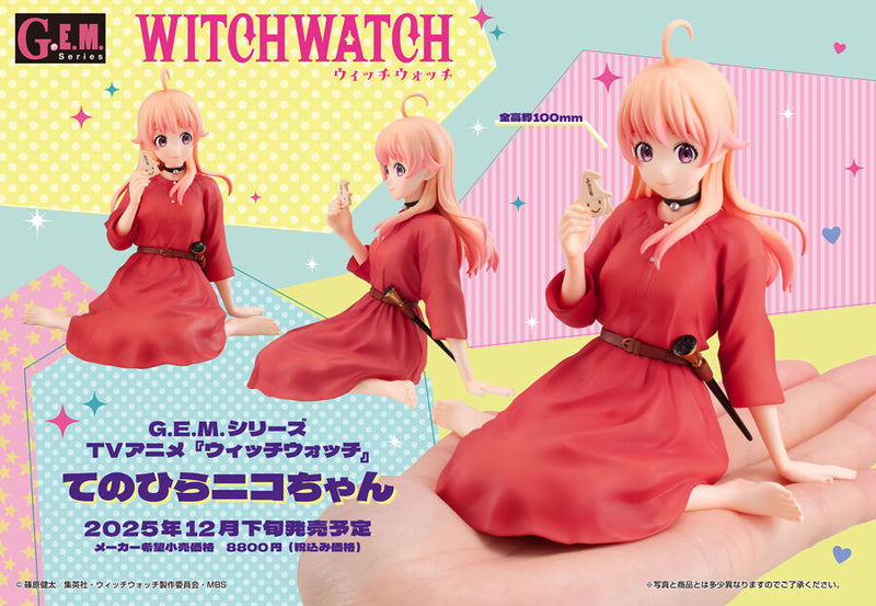 WITCH WATCH MEGAHOUSE G.E.M. series TV Anime Palm size Nico