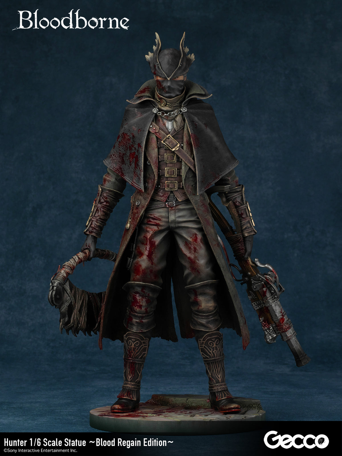 Bloodborne GECCO Hunter 1/6 Scale Statue ~Blood Regain Edition~