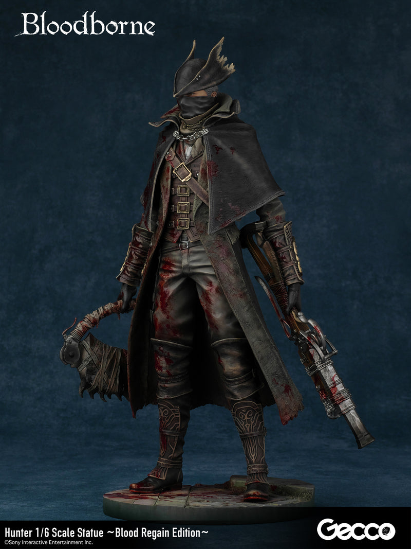 Bloodborne GECCO Hunter 1/6 Scale Statue ~Blood Regain Edition~