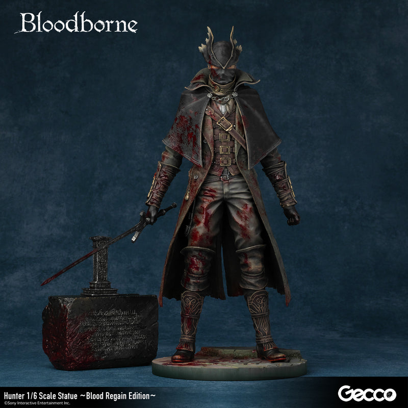 Bloodborne GECCO Hunter 1/6 Scale Statue ~Blood Regain Edition~