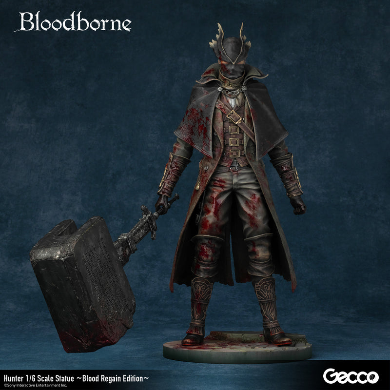 Bloodborne GECCO Hunter 1/6 Scale Statue ~Blood Regain Edition~