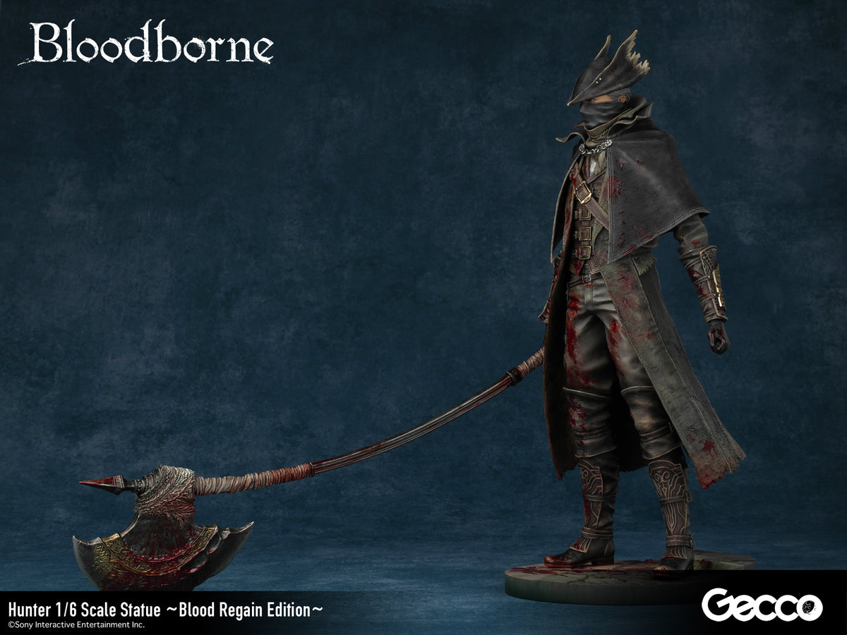 Bloodborne GECCO Hunter 1/6 Scale Statue ~Blood Regain Edition~ (Re-ru