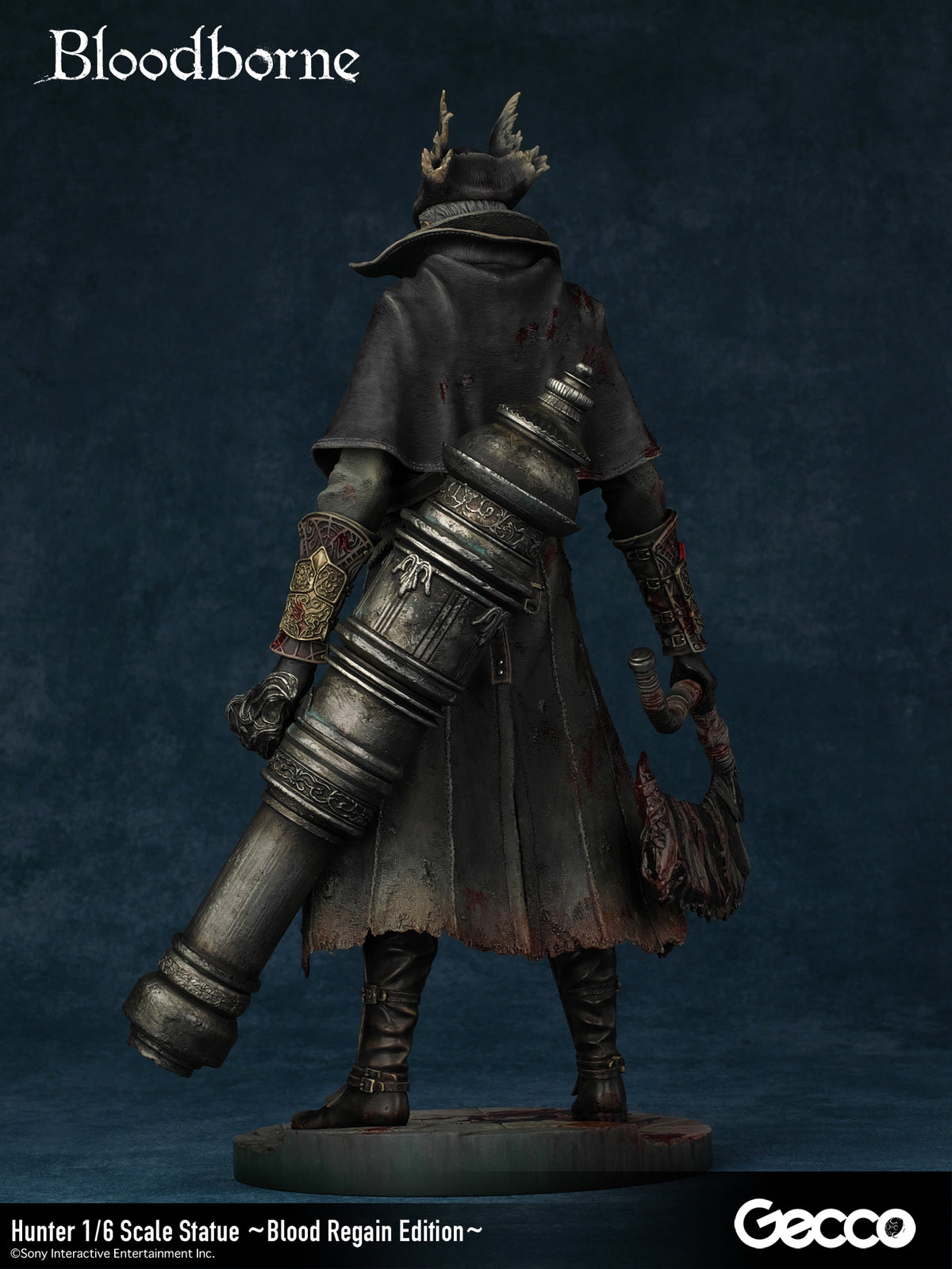 Bloodborne GECCO Hunter 1/6 Scale Statue ~Blood Regain Edition~