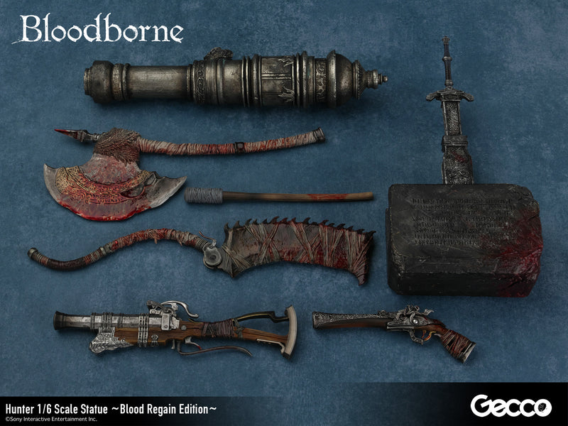 Bloodborne GECCO Hunter 1/6 Scale Statue ~Blood Regain Edition~