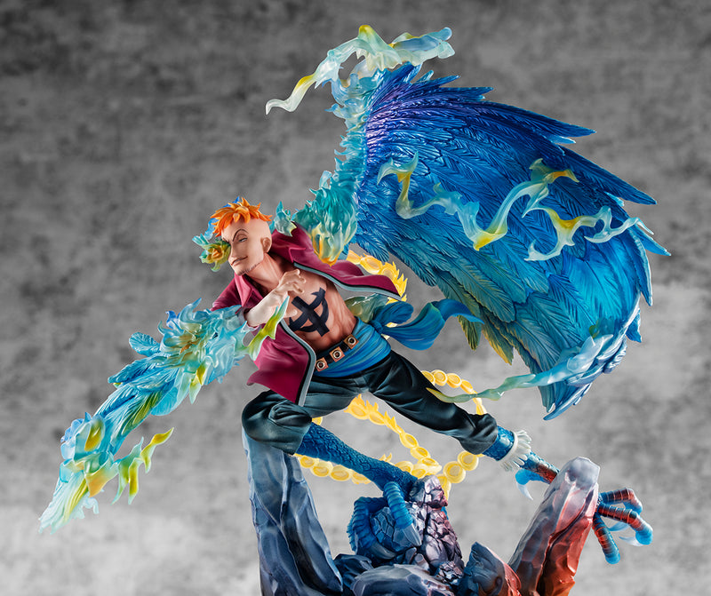 ONE PIECE MEGAHOUSE Portrait.Of.Pirates Leader of 1st group of Whitebeard Pirates  Marco the Phoenix