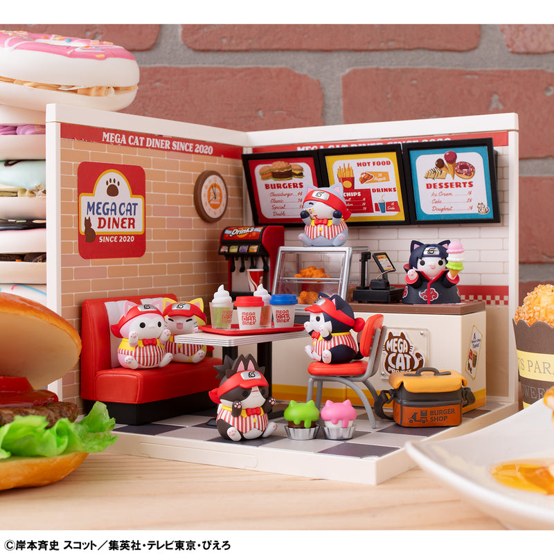 NARUTO MEGAHOUSE MEGA CAT PROJECT Nyaruto!  MEGACAT DINER