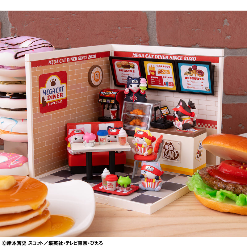 NARUTO MEGAHOUSE MEGA CAT PROJECT Nyaruto!  MEGACAT DINER