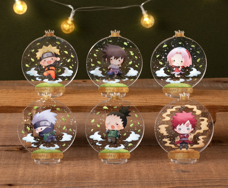 NARUTO Shippuden MEGAHOUSE Globe Acrylic Stand Here we come with the shine！(1-6pc)