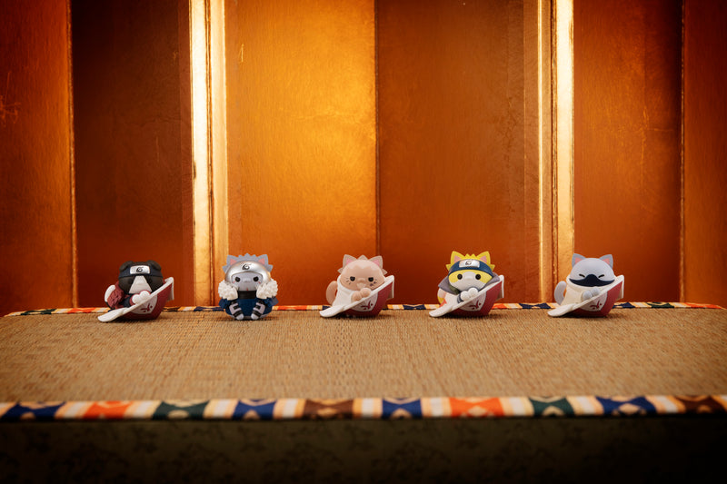 Naruto Shippuden MEGAHOUSE MEGA CAT PROJECT Nyaruto！The bond between master and disciple ver.(1-8pc)