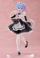 Re:Zero Starting Life in Another World Taito Coreful Figure - Rem (Cat Maid Ver.)