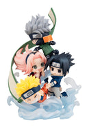 NARUTO Shippuden MEGAHOUSE FigUnity Gather here, Team 7！【with gift】