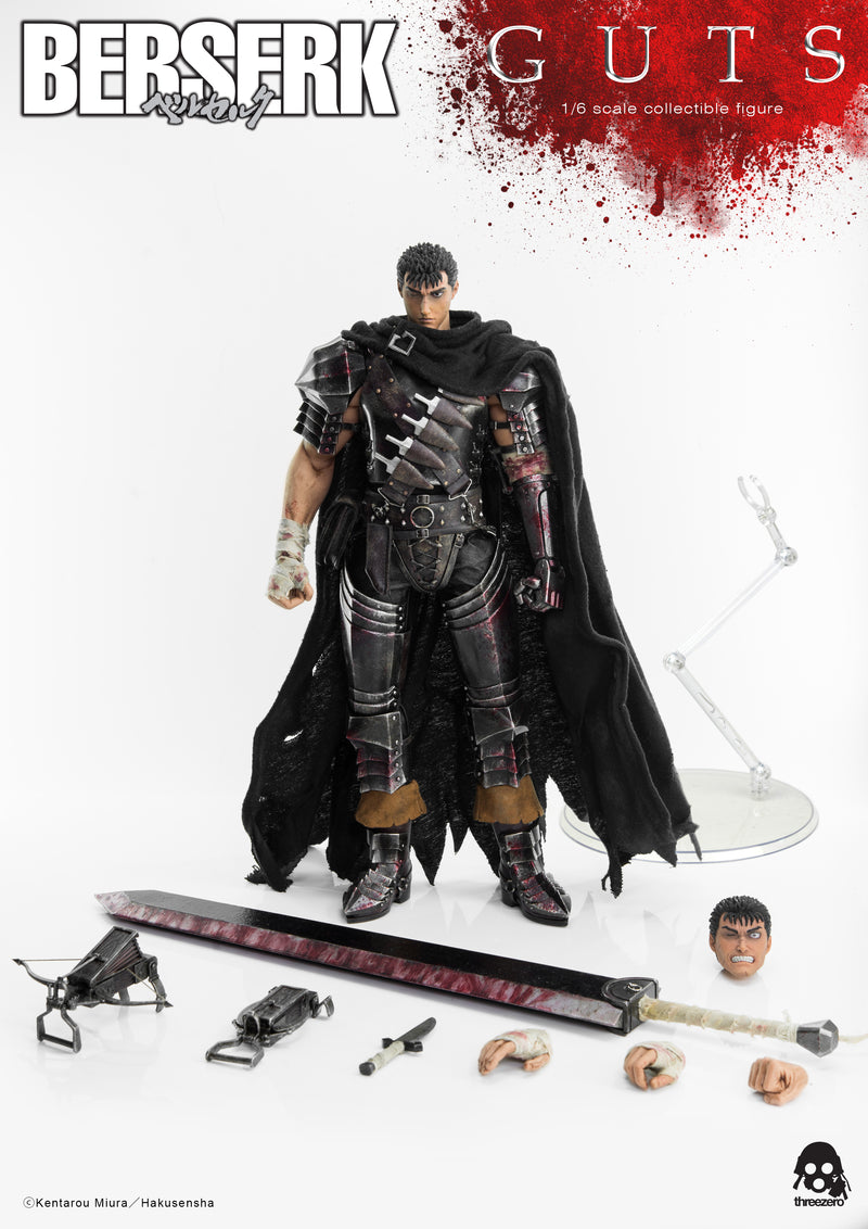 BERSERK threezero 3A Guts (Black Swordsman)