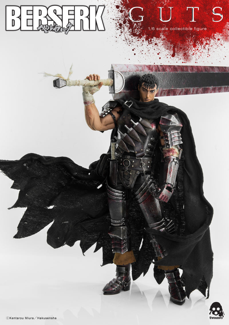 BERSERK threezero 3A Guts (Black Swordsman)