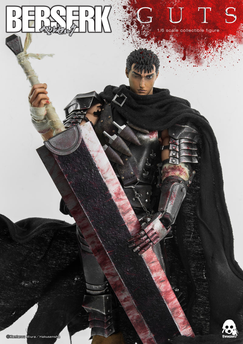 BERSERK threezero 3A Guts (Black Swordsman)