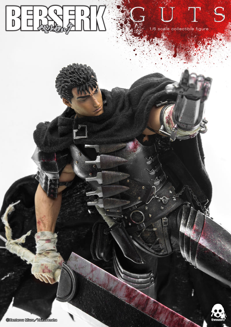 BERSERK threezero 3A Guts (Black Swordsman)